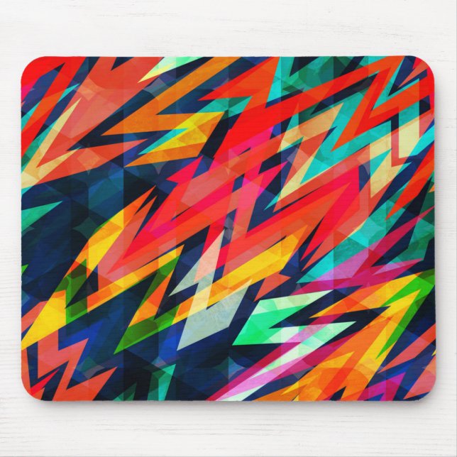 Abstraktes Muster Mousepad (Vorne)