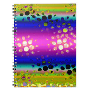 Abstraktes Muster Notizblock