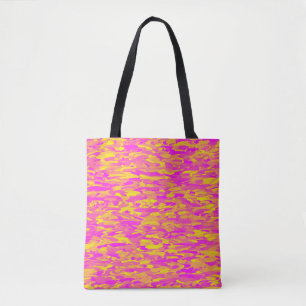 Abstraktes Muster Pink Gelb Orange