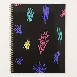 Abstraktes Muster Planer