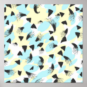 Abstraktes Muster Poster