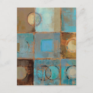 Abstraktes Muster Postkarte