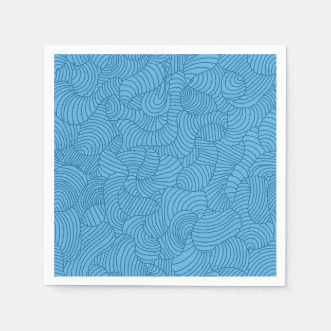 Abstraktes Muster Serviette (Vorderseite)