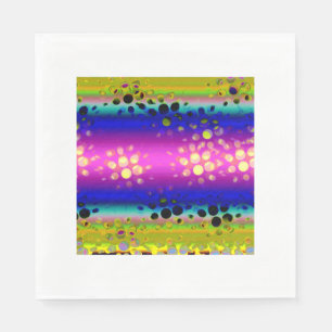 Abstraktes Muster Serviette