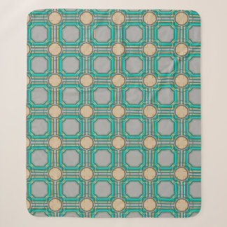 abstraktes Muster Sherpadecke