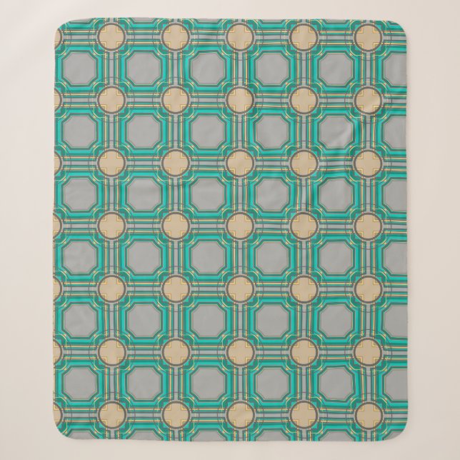 abstraktes Muster Sherpadecke (Vorderseite)