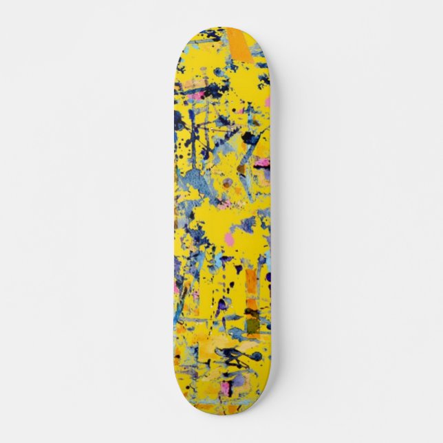Abstraktes Muster Skateboard (Vorne)