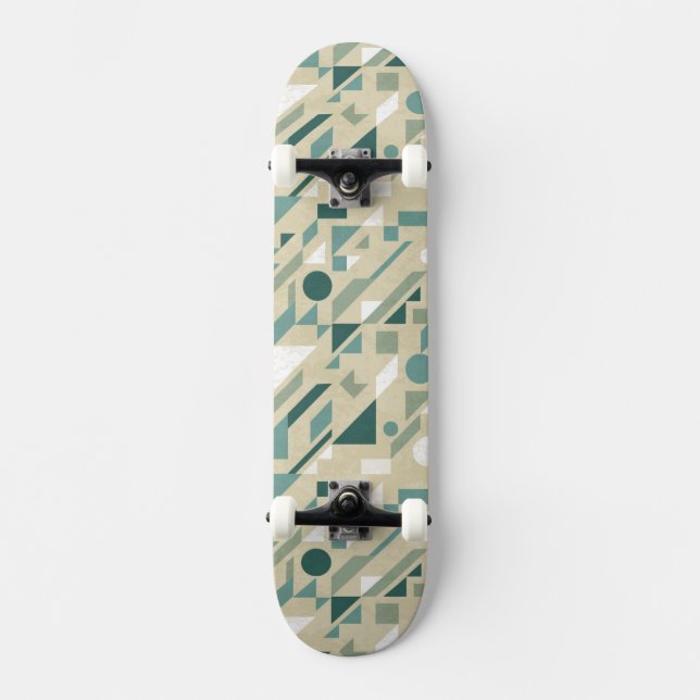 Abstraktes Muster Skateboard (Vorderseite)