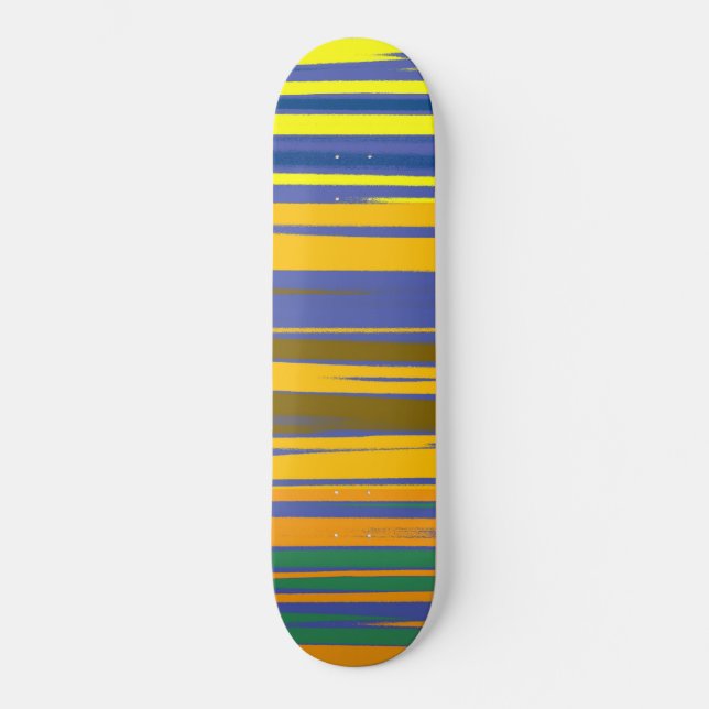 Abstraktes Muster Skateboard (Vorderseite)