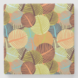 Abstraktes Muster Steinuntersetzer