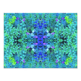 Abstraktes Muster und blaues Folienzmuster Fotodruck