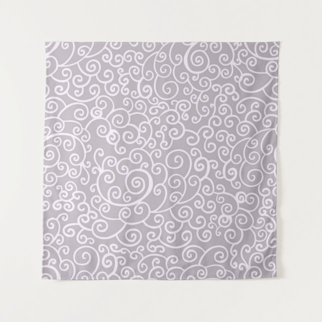 Abstraktes Muster Wandteppich (Vorderseite)