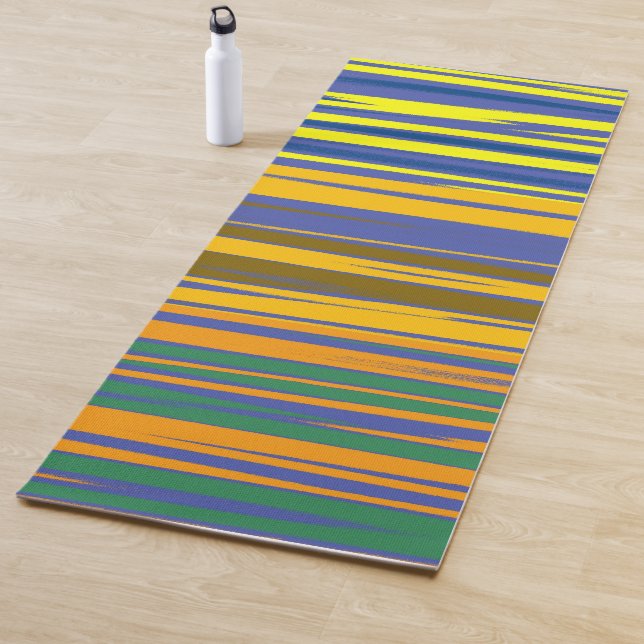 Abstraktes Muster Yogamatte (Beispiel)