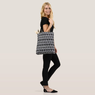 Abstraktes Musterdesign 1201 - Totbeutel