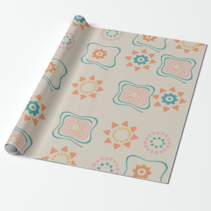 Abstraktes Musterverpackungspapier Geschenkpapier