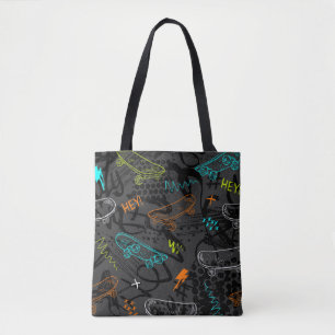Abstraktes nahtloses Grunge-Muster. Urbaner Stil M