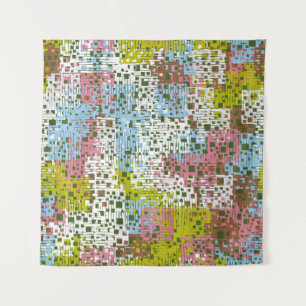 Abstraktes nahtloses Muster. Farben der Frühlingsl Wandteppich