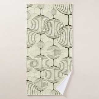 Abstraktes nahtloses Muster, Hintergrund. Nahtlose Badehandtuch