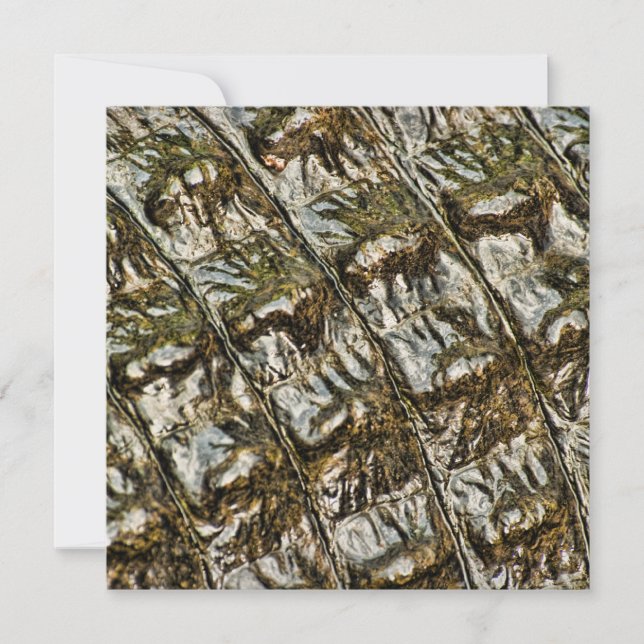 Abstraktes Nasslichtgerät Einladung (Vorderseite)