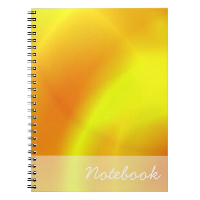Abstraktes Notebook Notizblock (Vorderseite)