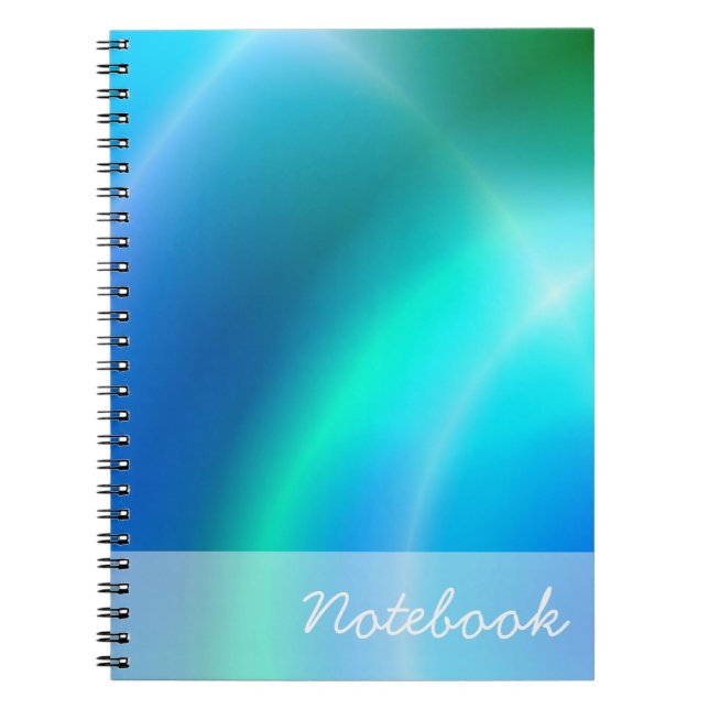 Abstraktes Notebook Notizblock (Vorderseite)