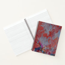 Abstraktes Notebook