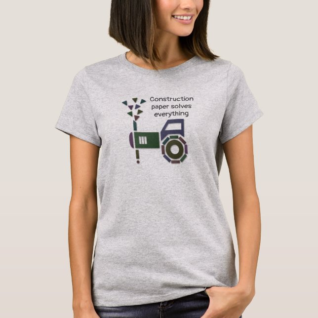 Abstraktes-oder-T-Shirt T-Shirt (Vorderseite)