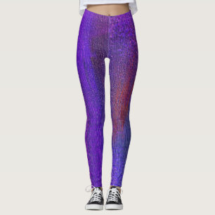 Abstraktes Öl: Leinwand Textur Hintergrund. Leggings