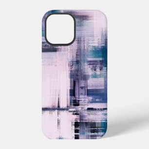 Abstraktes Ölgemälde auf Leinwand, handgezeichnete iPhone 12 Hülle