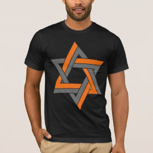 Abstraktes optisches Täuschungsdesign Herren T-Shi T-Shirt