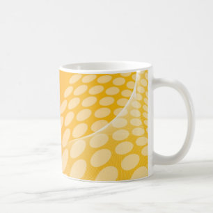abstraktes Orange von Vectorportal Site Keramiktas Kaffeetasse