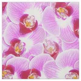 Abstraktes Orchideen-Natur-mit BlumenFoto BG Stoff