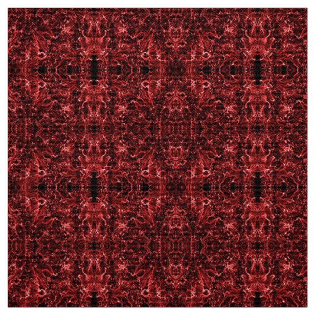 Abstraktes orientalisches rotes Muster, Stoff (Muster)