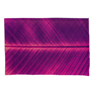 Abstraktes Palmblätterblatt: Toned Vein Kissenbezug