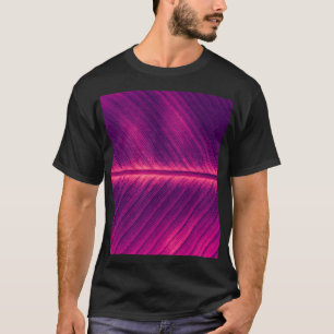 Abstraktes Palmblätterblatt: Toned Vein T-Shirt