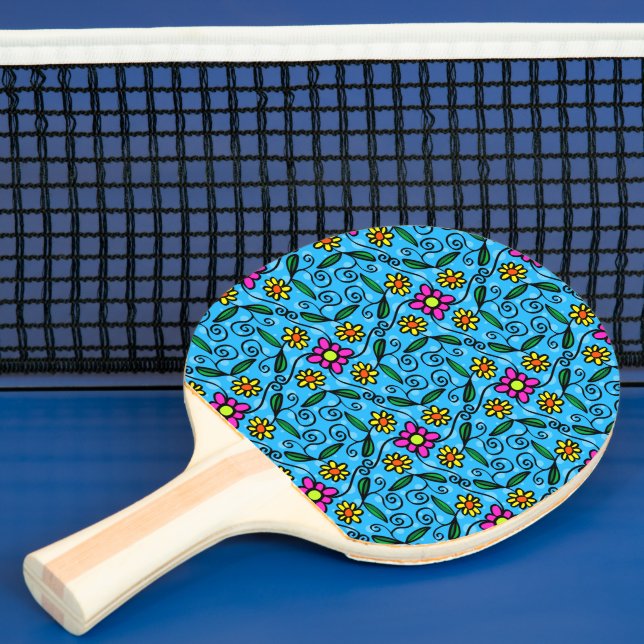 Abstraktes Pingpong Paddle Tischtennis Schläger (InSitu)