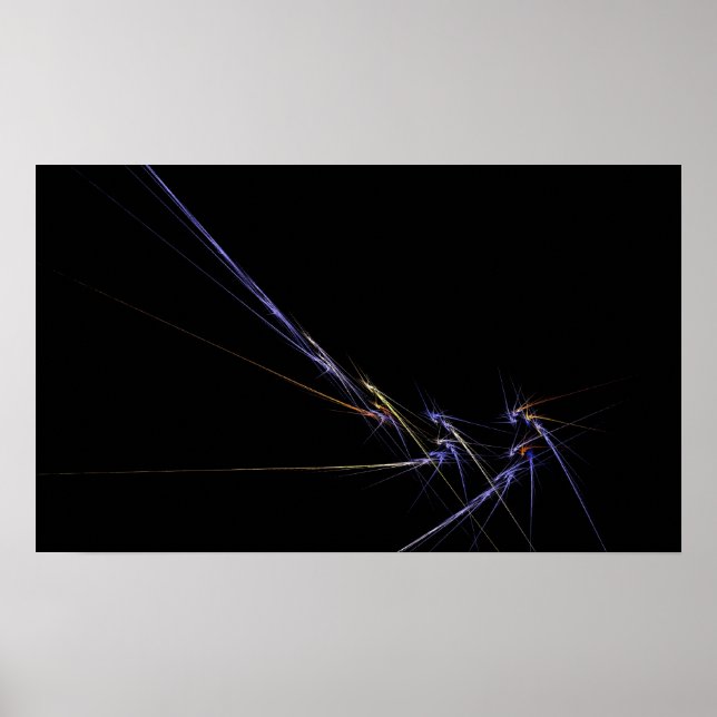 Abstraktes Poster (Vorne)