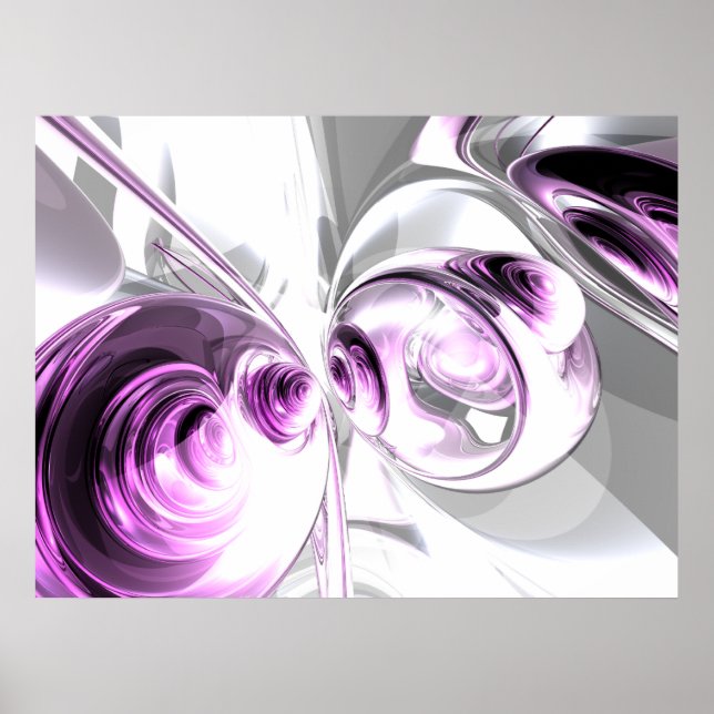 Abstraktes Poster der Zirkumvolution (Vorne)