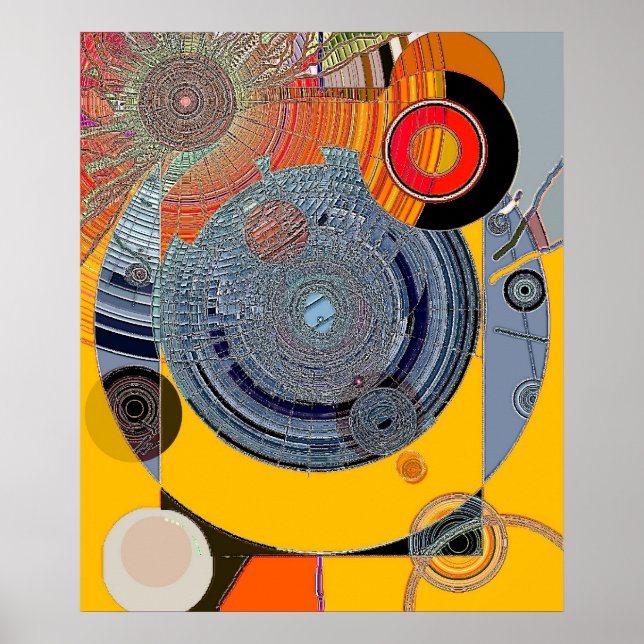 Abstraktes Poster - Propain (Vorne)