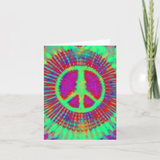 Abstraktes psychedelisches karte