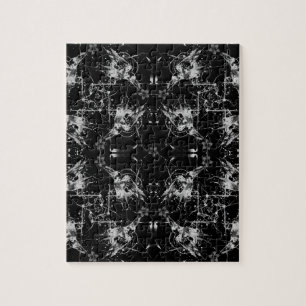 Abstraktes Raben-Puzzlespiel Puzzle