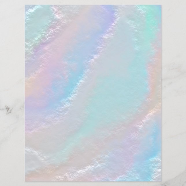 Abstraktes Rainbow Texture Scrapbook (Vorderseite)