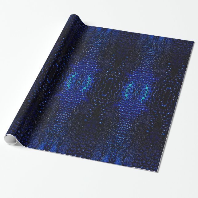 Abstraktes Raindrops Musterpapier Geschenkpapier (Ungerollt)