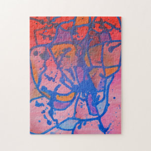 Abstraktes Rätsel Puzzle