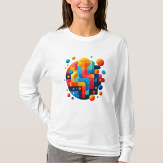 Abstraktes Rätsel T-Shirt