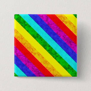 Abstraktes Regenbogenmuster Button