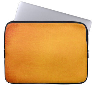 Abstraktes Retro Gelb 49 der Malerei-  Laptopschutzhülle