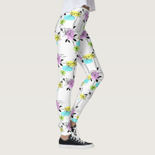 Abstraktes Retro Leggings