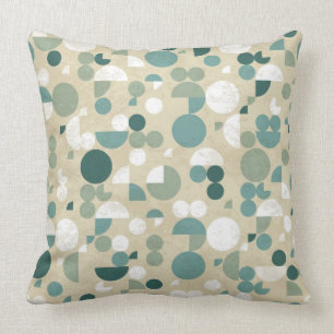 Abstraktes retro Muster Kissen