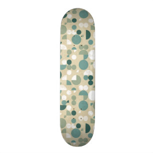 Abstraktes retro Muster Skateboard
